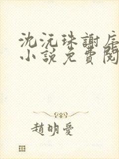 沈沅珠谢序川的小说免费阅读全文