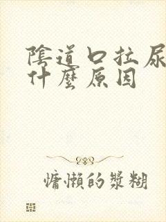 阴道口拉尿疼是什么原因