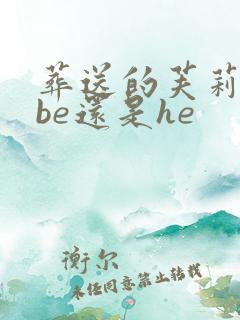 葬送的芙莉莲是be还是he