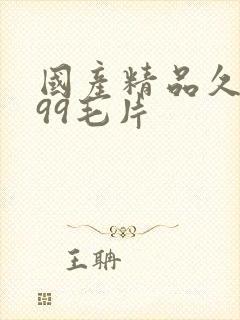 国产精品久久久99毛片