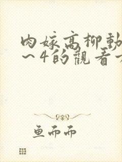 肉嫁高柳动漫1～4的观看方法