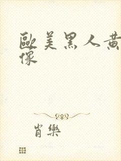 欧美黑人黄色录像