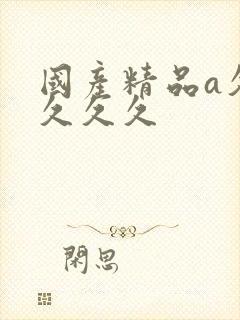 国产精品a久久久久久