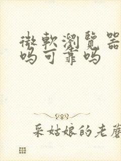 微软浏览器安全吗可靠吗