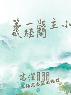 第一版主小说网藏经阁