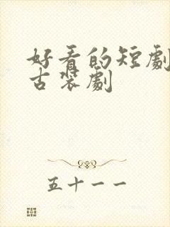 好看的短剧推荐古装剧