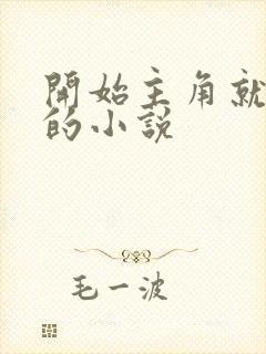 开始主角就无敌的小说