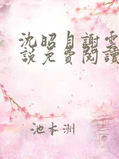 沈昭月谢云湛小说免费阅读最新章节