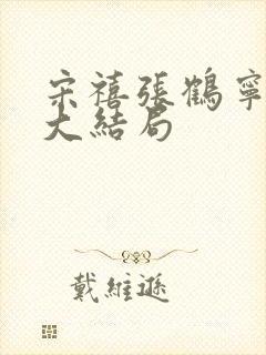 宋禧张鹤宁小说大结局