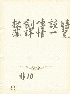 杖剑传说时装掉落详情一览表