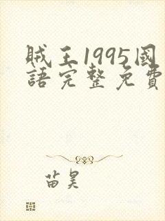 贼王1995国语完整免费版在线观看