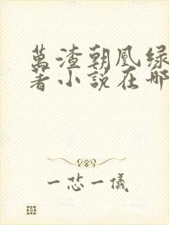 万渣朝凰绿夏原著小说在哪