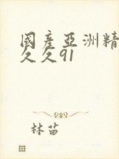 国产亚洲精品久久久91