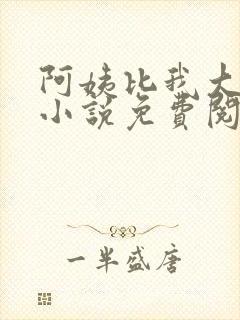 阿姨比我大十八小说免费阅读