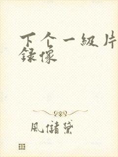 下个一级片黄色录像
