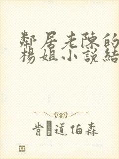 邻居老陈的老婆杨姐小说结局