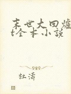 末世大回炉txt全本小说