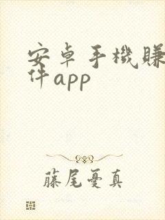 安卓手机赚钱软件app