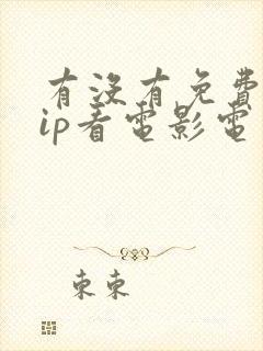 有没有免费的vip看电影电视剧软件