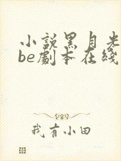 小说黑月光拿稳be剧本在线阅读