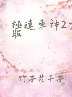 极速车神2完整版