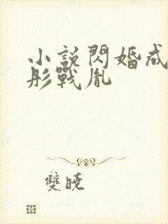 小说闪婚成宠海彤战胤