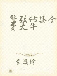 惊弦45集全免费大牛