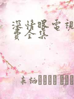 深情眼电视剧免费全集