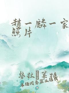 赵一麟一家三口照片