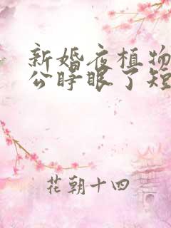 新婚夜植物人老公睁眼了短剧免费全集