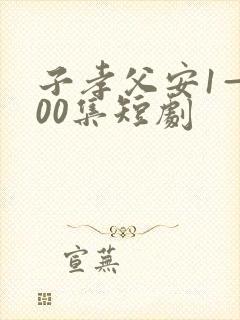 子孝父安1—100集短剧