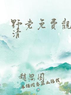 野党免费观看高清