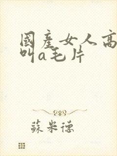 国产女人高潮大叫a毛片