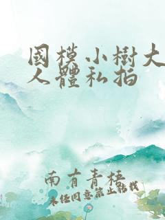 国模小树大尺度人体私拍