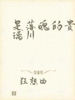 是落魄的贵族琉璃川