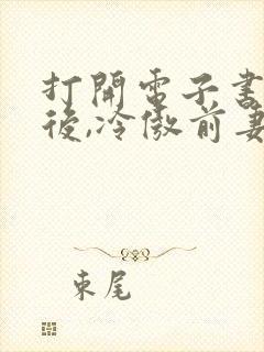 打开电子书离婚后,冷傲前妻悔恨终身