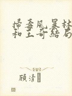 扫毒风暴林强峰和王奇结局