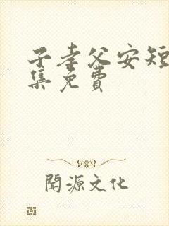 子孝父安短剧全集免费