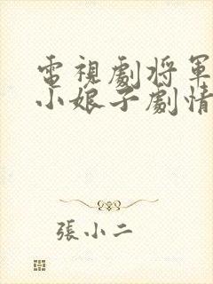 电视剧将军家的小娘子剧情介绍