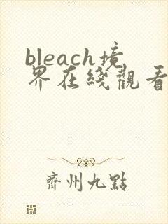 bleach境界在线观看全集免费