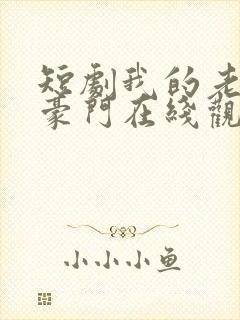 短剧我的老公是豪门在线观看