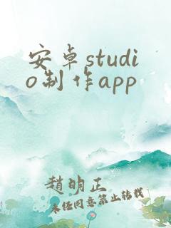 安卓studio制作app