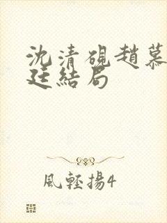 沈清砚赵慕颜陆廷结局