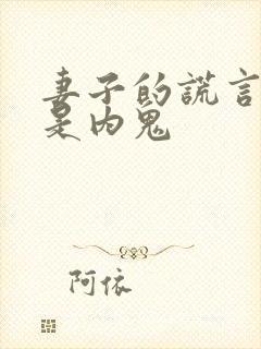 妻子的谎言中谁是内鬼