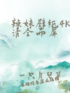 辣妹壁纸4k超清全面屏