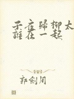 子夜归柳太真和谁在一起