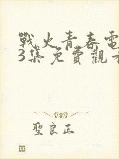 战火青春电视43集免费观看