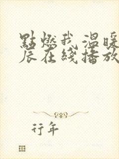 点燃我温暖你星辰在线播放免费