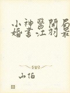 小神医开局九张婚书江羽最新