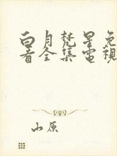 白月梵星免费观看全集电视剧